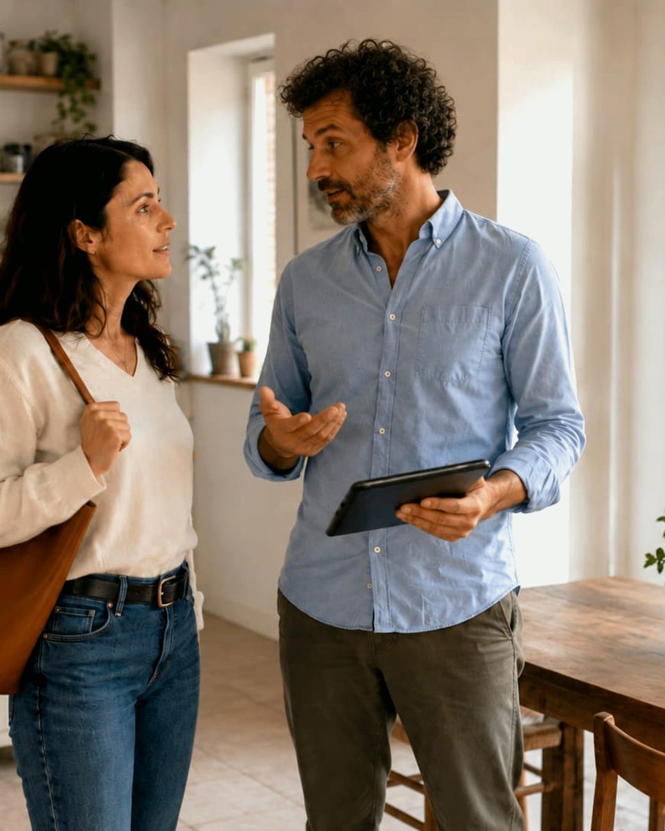 Il consulente accanto al cliente